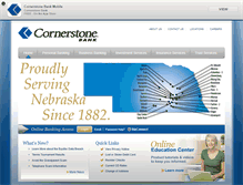 Tablet Screenshot of cornerstoneconnect.com